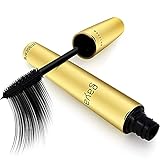 Gaya Cosmetics Vegan Wimperntusche Mascara - Wimpernverlängerung für Augen Schminken zur visuellen Verlängerung Natürlicher Wimpern (Schwarz Black)