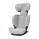 Maxi-Cosi 2499790110 Maxi-Cosi Sommerbezug, passend für Rodifix AP Kindersitz, Schonbezug Autositz, Bezug für die warmen Sommertage, Fresh Grey (passt nicht auf RODI SPS), grau