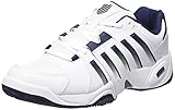 K-Swiss Performance Herren Accomplish IV Tennisschuh, White/Peacoat/Silver, 44.5 EU