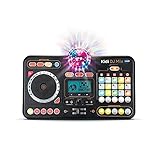 VTech Kidi DJ Mix, Kinder-DJ-Platine, Bluetooth-Lautsprecher, Mischpult, ab 6 Jahren – Version FR