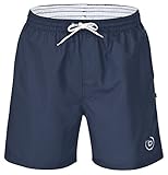 bugatti® - Herren Badeshort Marineblau, in Größe L