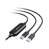 Cable Matters USB 3.0 PC zu PC Datenkabel 2m (USB Datenkabel/PC zu PC linkkabel) für Windows und Mac Computer - 2 Meter - enthält Registrierungscode für Software Easy Computer Sync