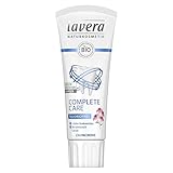 Lavera Zahncreme Complete Care - flouridfreie Zahnpasta - Bio-Echinacea & Calcium - vegan - Bio Pflanzenwirkstoffe - zertifizierte Naturkosmetik - Zahnpflege - 75 ml - 1er Pack