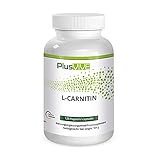 Plusvive - L-Carnitin-Kapseln mit hoher Stärke,1000 mg, 120 Kapseln