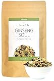 Ginseng Soul Kräutertee Lose 100g, Fruchtig-Würzige Ingwertee Ginseng Tee Mischung mit Apfel Zitronengras Rote-Beete Süßholzwurzel, Herbal Tea von TeaClub