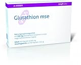 L Glutathion mse 60 Kapseln á 300mg, Hochdosiert, reduziert, vegan, optimale Verwertung mit Vitamin C, B12, E, Folsäure