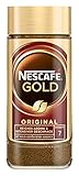 NESCAFÉ GOLD Original, löslicher Bohnenkaffee, Instant-Kaffee aus erlesenen Kaffeebohnen, koffeinhaltig, 1er Pack (1 x 100g)