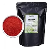 GREENGOO Gewürz Paprika Edelsüß 800 g Paprikapulver Mild Rot Paprika Pulver Gemahlen | Gewürzpulver Küchengewürze zum Würzen von Fleisch, Fisch, Gemüse & Soßen | paprika powder Premium Qualität