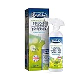 Bactador Enzymreiniger - Geruchsentferner und Fleckenentferner Spray 750ml - Mikrobiologischer Geruchsneutralisierer - Porentiefe Reinigung in Haushalt und Tierhaltung - Katzenurin / Hundeurin