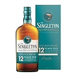 The Singleton 12 Jahre | Single Malt Scotch Whisky | mit Geschenkverpackung | Preisgekrönter, aromatischer Bestseller| handgefertigt aus der schottischen Speyside | 43% vol | 700ml Einzelflasche |