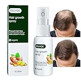 Vigcebit 2 Pcs Haaressenz für das Haarwachstum | Natürlicher Ingwer-Extrakt Haarwachstums-Spray-Essenz | Essenz für dickeres, längeres Haarwachstum für Männer und Frauen, spendet Feuchtigkeit