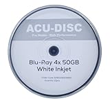 ACU-DISC BD-R DL 4 x 50 GB Weiß Inkjet Blu-Ray A-Grade 10 Stück