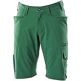 Mascot 18149-511-03 Accelerate Ultimate Stretch Geringes Gewicht Shorts, Grün, C54 Größe