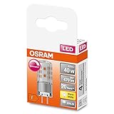 OSRAM Dimmbare LED PIN Lampe mit GY6.35 Sockel, Warmweiss (2700K), 470 Lumen, klares Glas, Single-Pack