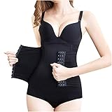 Damen Fitnessstudio Taillentrainer Dreieck Sport Tunika Schlauch Korsett Taillentrainer für Frauen Gewichtsverlust A4, Schwarz , S