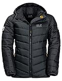 Jack Wolfskin Kinder K Zenon JKT Winterjacke Winddicht Wasserabweisend Steppjacke, Grau (phantom), 152