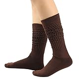 Damen Lange Socken Haufen Haufen Socken Oberschenkel Hohe Socken Overknee Socken Festival Kinder Jungen Strümpfe (Coffee, One Size)