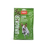 MERA Snacker Lamm (1 x 200g), getreidefrei, softe Hundeleckerli für Training oder als Snack, herzhafte fleischige Leckerlies für alle Hunde