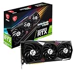 MSI GeForce RTX 3080 Ti GAMING X TRIO 12G Gaming Grafikkarte - NVIDIA RTX 3080 Ti, GPU 1770 MHz, 12 GB GDDR6X Speicher