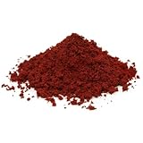 @tec Pigmentpulver, Eisenoxid, Oxidfarbe - 100g im Beutel Farbpigmente, Trockenfarbe für Beton, Epoxidharz + Wand - Farbe: ziegelrot