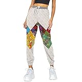 Haremshose Damen Baumwolle Einfarbig Breite Bein Palazzo Hosen Laufhose Einfarbig Baumwolle Leinen Hose Leichte Strandhose Gerades Bein Sommer Aladinhose Caprihose Jahrgang Hippie Punk Streetwear