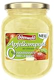 Odenwald Apfelkompott mit 0% Zuckerzusatz und 100% Frucht, 370ml