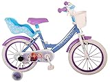 16 Zoll Kinder Mädchen Fahrrad Kinderfahrrad Mädchenfahrrad Mädchenrad Rad Disney Frozen 2 die Eiskönigin ELSA Volare 21760