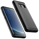 JETech Stoßfest Hülle für Samsung Galaxy S8 (Nicht für S8 Plus +), Zwei Layer Robust Schützend Handyhülle met Stoßdämpfung Schutzhülle (Schwarz)