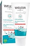 WELEDA Bio Kids Zahngel mit Fluorid - Naturkosmetik Zahnpasta für Babys & Kinder bis 6 Jahren. Natürliche Zahnpflege Gel schützt vor Karies & fördert die Härtung des Zahnschmelzes (vegan, 1x 50ml)