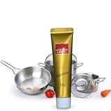 Generic Verwendet Metall- und Polierpaste (3 Stück) von Clean (Set Multiple Polish Kitchen, Dining & Bar Katzenzubehör (Gold, One Size)