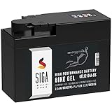 SIGA YTR4A-BS Gel Roller Batterie 12V 2,5Ah 60A/EN GEL12-R4A-BS Gel Batterie 12V Motorradbatterie entspricht 50303 ITX4A-BS YTX4A-BS auslaufsicher