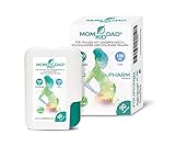 MomKidDad - Nahrungsergänzungsmittel mit Folsäure und Jod - Für Frauen mit Kinderwunsch, während der Schwangerschaft und Stillzeit - Vegan, 90 Mini-Tabletten für 3 Monate