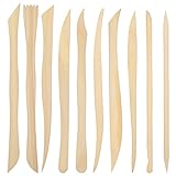 KroY PecoeD 10 Stücke Modellier Werkzeuge Ton Set Clay Tools Keramik Werkzeuge Doppelseitige Sculpting Werkzeuge ​für Anfänger Profis und Künstler