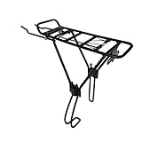 INION - Hinterradgepäckträger Fahrrad Gepäckträger Federklappe Reflektoraufnahme HS042