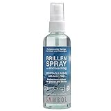 Brillenreiniger Spray mit Antibeschlag 100 ml - Made in Germany- Brillenspray Antibeschlag ohne Alkohol Hilft gegen beschlagene Brille (Reinigungsspray 100 ml)