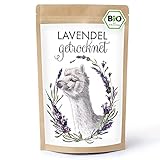 Bio Lavendel getrocknet (Lavendelblüten) für Lavendeltee oder die Herstellung von Lavendelsäckchen