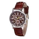 Waselia Armbanduhren FüR MäNner Armbanduhren Online Shop Herrenuhr Matt Schwarz/Elegante Uhren/Uhr Herren Leder/Goldene Uhr/Arm Uhren Herren/Mode Neutral Quarz Analog Armbanduhr Stahlband Uhr