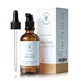 Kräuterland Arganöl, Bio Hautöl, Haaröl - 100ml, kaltgepresst, nativ aus Marokko - 100ml Argan Öl für Haut, Haare, als Bart-Öl - Naturkosmetik in Premium Qualität