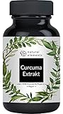 Curcuma Extrakt - 90 Kapseln - Curcumingehalt EINER Kapsel entspricht ca. 10.000mg Kurkuma - Hochdosiert aus 95% Extrakt - Laborgeprüft, vegan und in Deutschland produziert