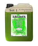 Absinth Die Grüne Witwe 5L Testurteil SEHR GUT(1,4) Mit maximal erlaubtem Thujon 35mg 55% Vol