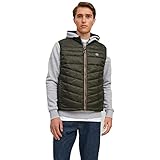 JACK & JONES male Weste Gefütterte High Neck