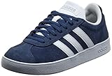 adidas Damen VL Court 2.0 Sneaker, Tech Indigo/Cloud White/Matte Silver, 39 1/3 EU