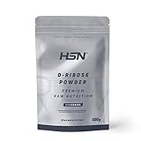 HSN RAW - D-Ribose Pulver | Vegan, geschmacksneutral, 500 g