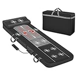 Comfier Massagematte mit Wärmefunktion, Shiatsu-Rückenmassagegerät und 10 Vibrationsmotoren, elektrisches Ganzkörpermassagematte, Massagegerät für Nacken und Rücken, Geschenke für Damen, Herren, Papa