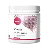 Nutritec Creatin Monohydrat 500g, Creatin Pulver für Muskelaufbau, Kraft und Ausdauer, Fitness Booster