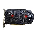 JUJNE RX580 4G Gaming Grafikkarte 4GB GDDR5 256bit 1284M/1750MHz PCI-E3.0 8PIN Power AMD Desktop Computer Grafikkarte