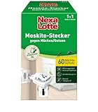 Nexa Lotte Moskito Stecker, vertreibt 60 Nächte Gelsen, Stechmücken und Tigermücken, für alle Räume, 1 Set