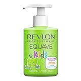 EQUAVE Kids Apple Shampoo, 300 ml, sanftes Kindershampoo mit hypoallergener Gel-Formel, angereichert mit Vitamin B, Pflegeshampoo speziell für die Haare von Kindern