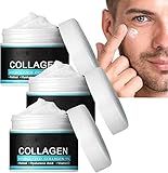 3 pcs MenPro+ Revitalizing Line-Control Cream,Day & Night Collagen Anti Wrinkle Lotion Men's Face Moisturizer Cream