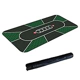 Casino Filz Layout Blackjack, Texas Hold'em, Roulette & Craps - Spielmatten Für Coffee Table Craps & Blackjack